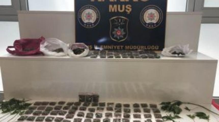 Muş&rsquo;ta Uyuşturucu Operasyonu