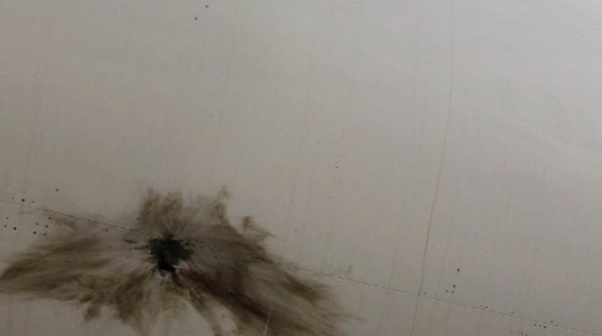 Yolcu u&ccedil;aklarını ateşe verdiler