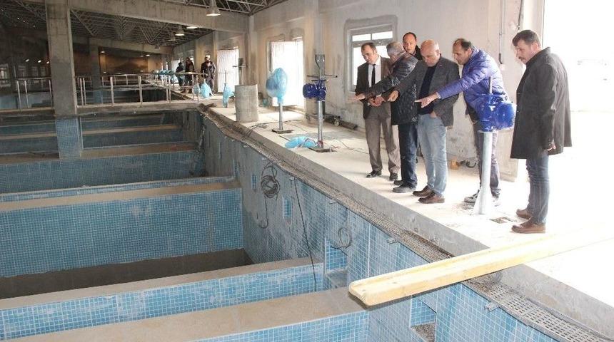 Karaman’da Arıtma Tesisinde Havuzlara Test Amaçlı Su Verilmeye Başlandı