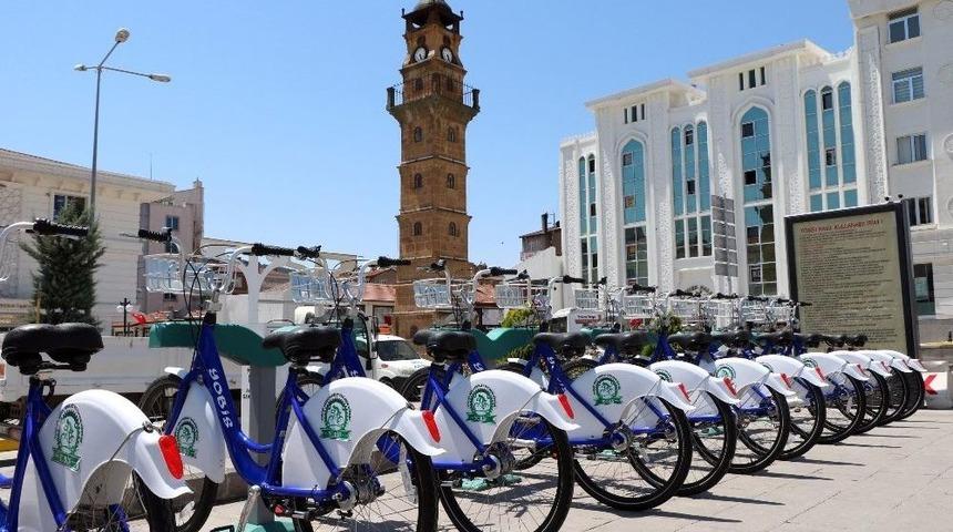 Yozgat&rsquo;ta Bisiklet İstasyonu Kuruldu