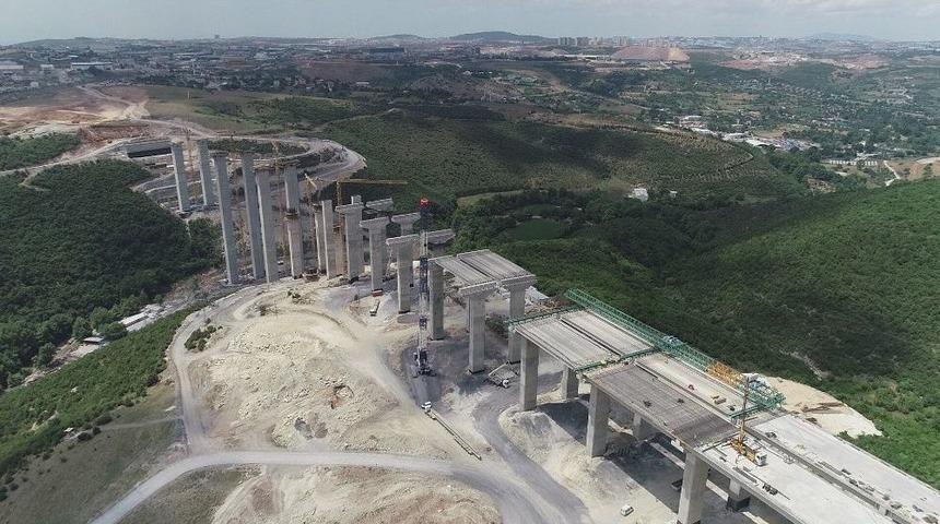 Kuzey Marmara Otoyolu&rsquo;nda &Ccedil;alışmalar S&uuml;r&uuml;yor