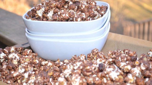 Baharatlı Nutella'lı Patlamış Mısır