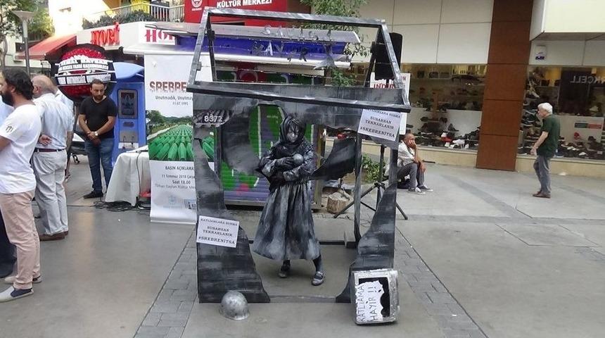 İzmirliler, Srebrenitsa Katliamı&rsquo;nı Unutmadı