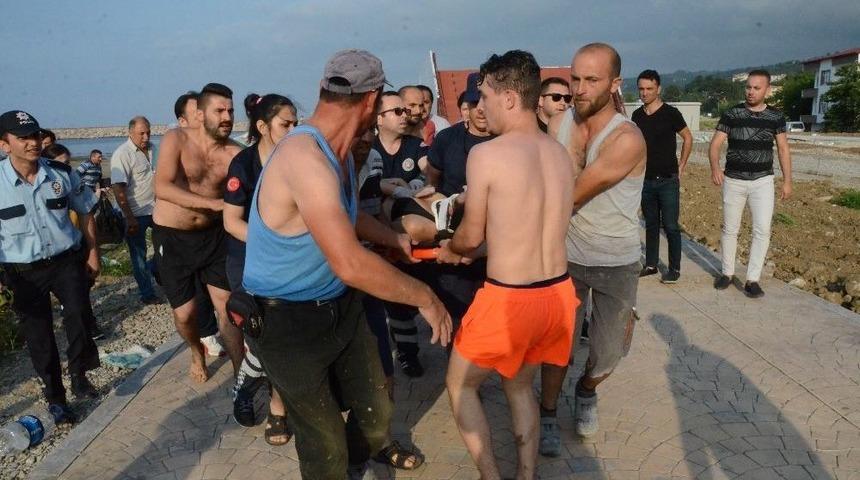 Ordu’da Denize Giren 4 Kişi Boğulma Tehlikesi Geçirdi