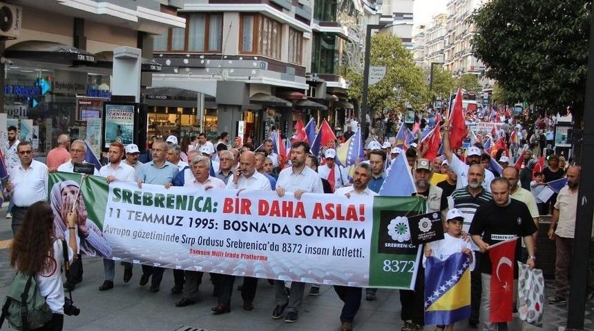 Samsunlular Srebrenitsa Katliamının Kurbanlarını Andı