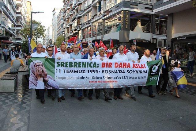 Samsunlular Srebrenitsa Katliamının Kurbanlarını Andı