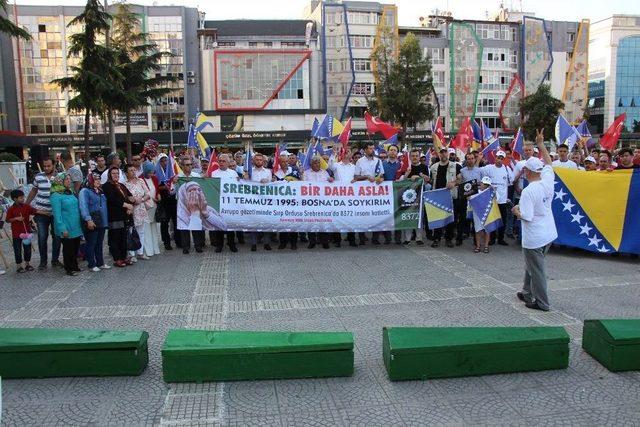 Samsunlular Srebrenitsa Katliamının Kurbanlarını Andı