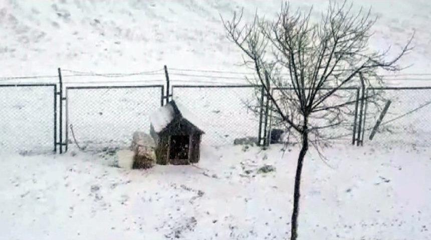 Sivas&rsquo;ta Kar Yağışı Etkili Oldu