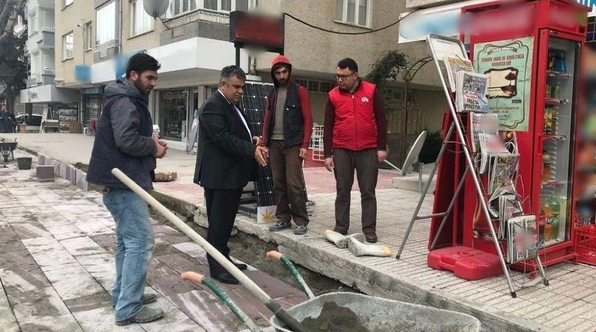 Ereğli Belediyes &Ccedil;evre D&uuml;zenleme &Ccedil;alışmalarını S&uuml;rd&uuml;r&uuml;yor