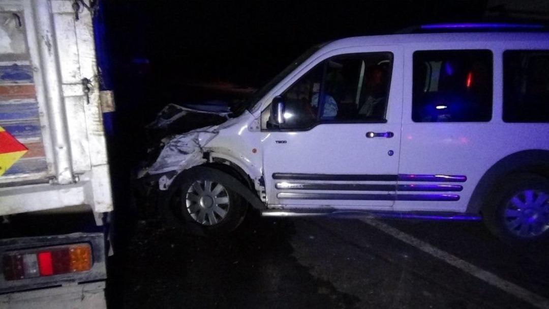 Van&rsquo;da Trafik Kazası: 2 Yaralı