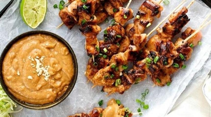 Fıstık Ezmeli Izgara Tavuk