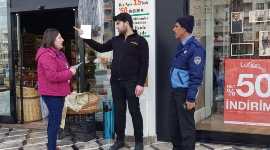 Esnafa &lsquo;&ccedil;&ouml;p Saati Ve Kuralları&rsquo; Hatırlatıldı