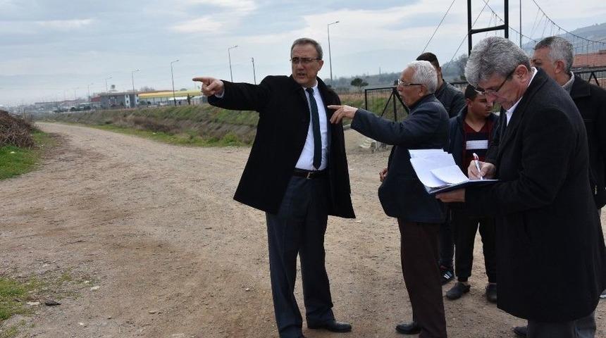 Başkan Kara&ccedil;oban &Ccedil;alışmaları Yerinde İnceledi