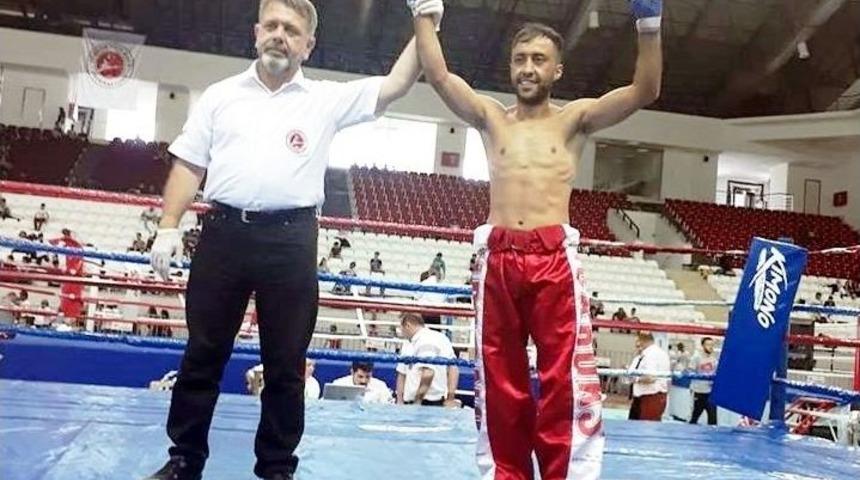 Aydınlı Sedat, Kick Boksta 5. Kez T&uuml;rkiye Şampiyonu Oldu