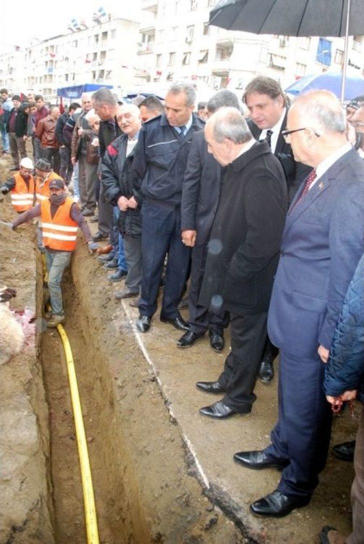 Salihli’de Doğalgaz Altyapı Çalışmaları Başladı G5