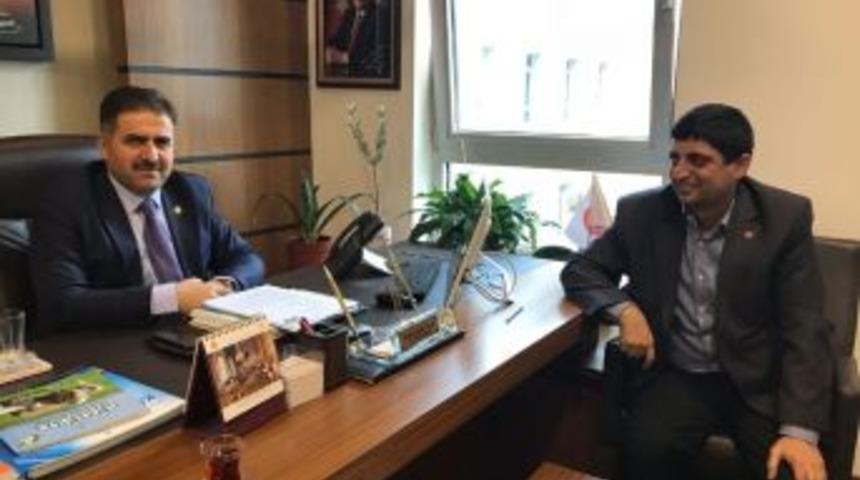 Agad Başkanı Aslan İle Milletvekili Fırat Bir Araya Geldi