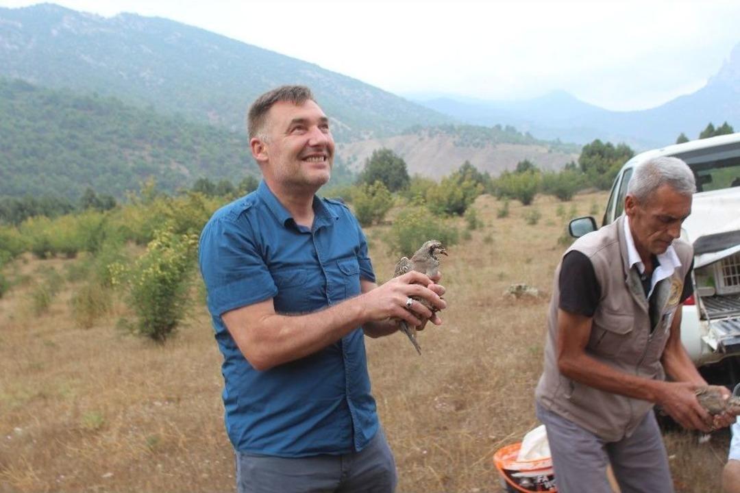 Sarıcakaya&rsquo;da 200 Keklik Doğaya Salındı