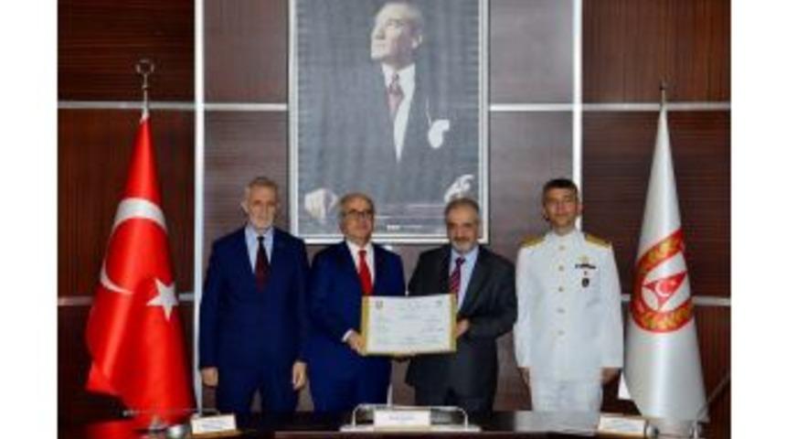 Denizde İkmal Muharebe Destek Gemisi Tedarik Projesi S&ouml;zleşmesi İmzalandı