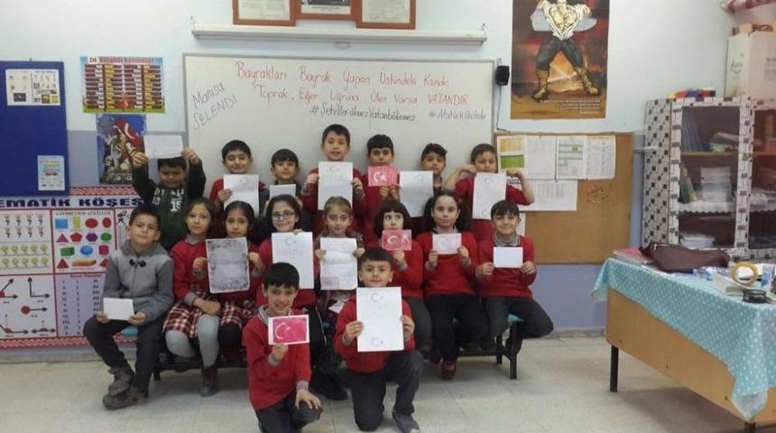 Selendili &Ouml;ğrencilerden Afrin&rsquo;deki Askerlere Moral Mektubu