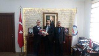 Acıgöl Mal Müdürlüğü Çalışanları Kaymakam Kundakçı’yı Ziyaret Etti