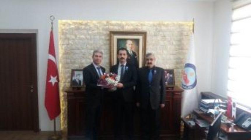 Acıgöl Mal Müdürlüğü Çalışanları Kaymakam Kundakçı’yı Ziyaret Etti