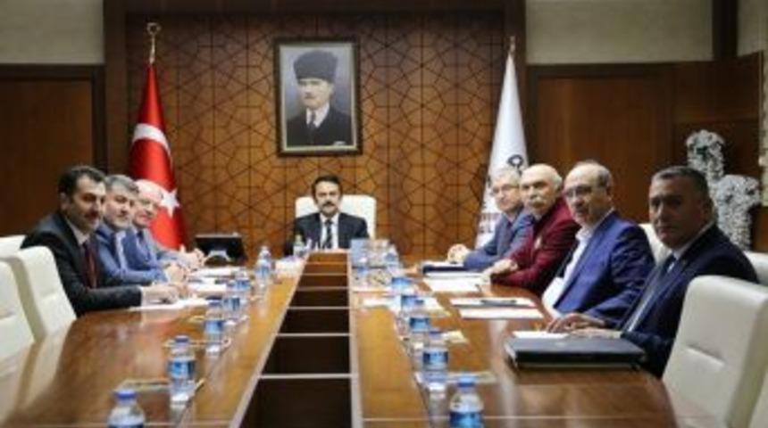 Vali Aktaş Başkanlığında Kaphib Toplantısı Yapıldı