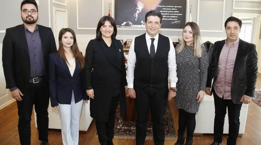 Başkan Gen&ccedil;, Gosd Y&ouml;netimini Ağırladı