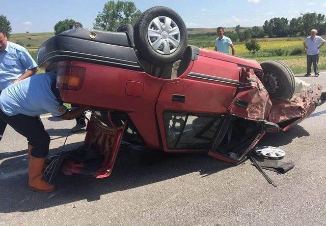 Edirne’de Trafik Kazası: 8 Yaralı