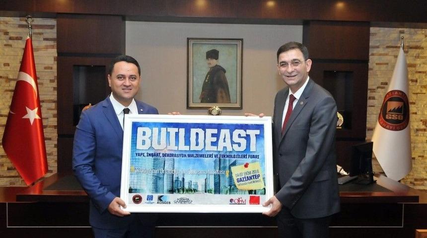 İnşaat M&uuml;hendisleri Odası&rsquo;ndan Gso&rsquo;ya Ziyaret