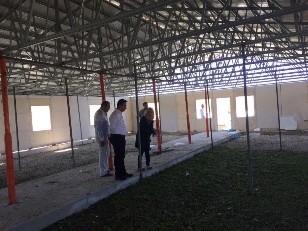 Kaymakam Dundar, &Ccedil;alışmaları Denetledi