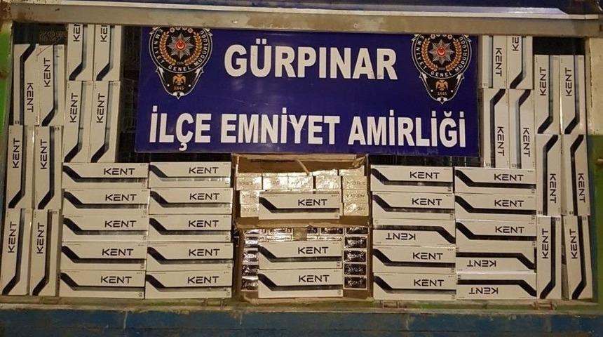 Van&rsquo;da Ka&ccedil;ak Sigara Operasyonu