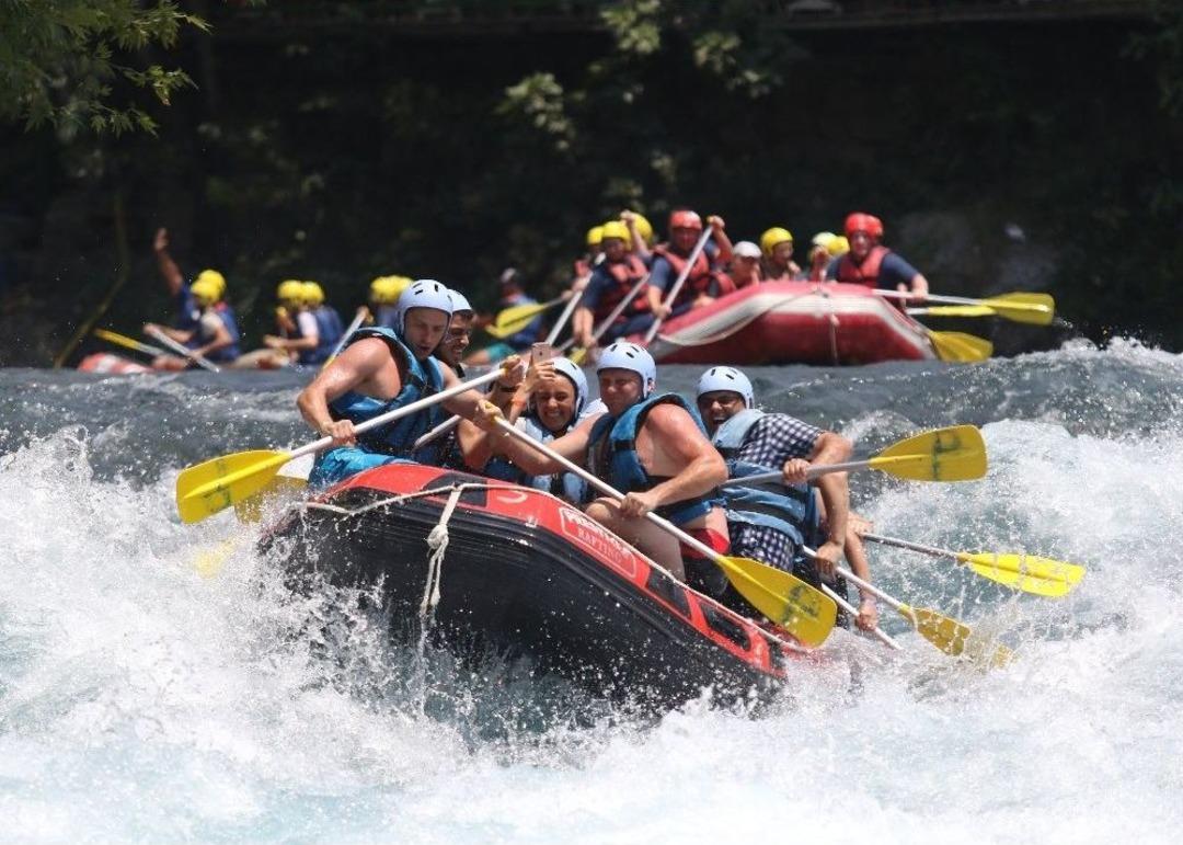 Antalya Rafting Turizminde 700 Bin Turist, 200 Milyon Tl Gelir Bekliyor