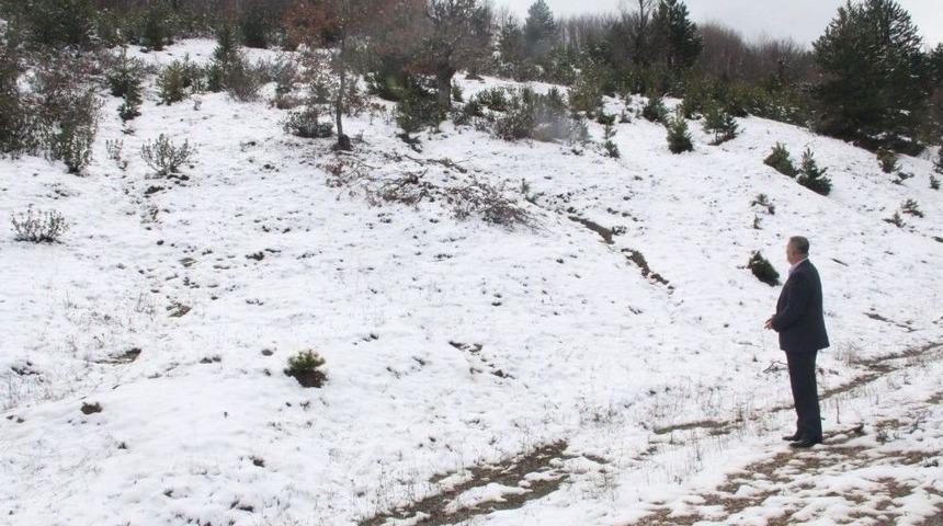 Akdağ&rsquo;a Beyaz &Ouml;rt&uuml;