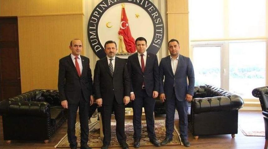 &Ccedil;avdarhisar Protokol&uuml; Rekt&ouml;r Remzi G&ouml;ren&rsquo;i Ziyaret Etti