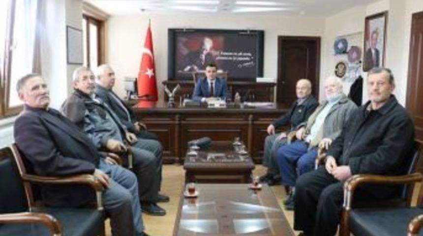 Kaymakam &Ccedil;elik, Kıbrıs Gazileriyle Buluştu