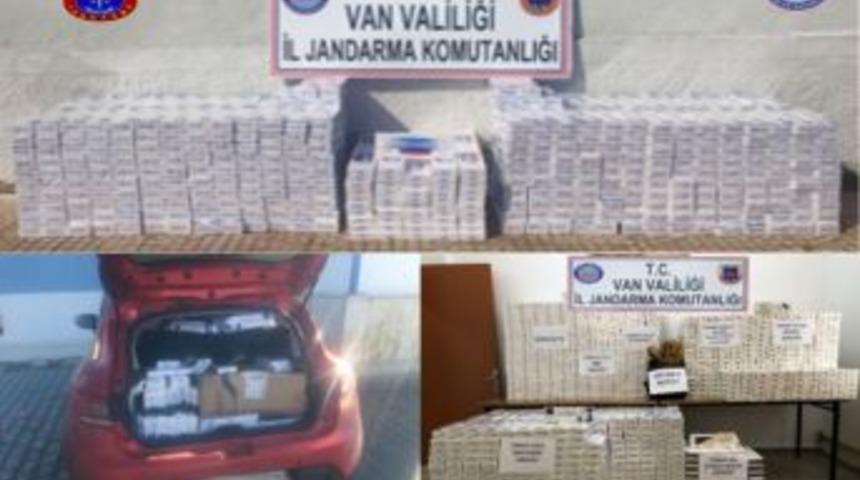 Jandarmadan Ka&ccedil;ak Sigara Operasyonu