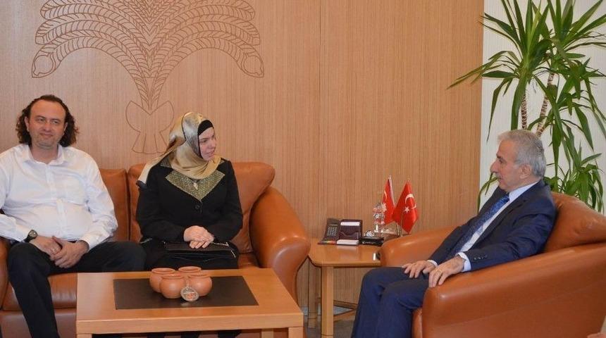 Diyanet İşleri Başkan Yardımcısı Martı&rsquo;dan Vali Kam&ccedil;ı&rsquo;ya Ziyaret