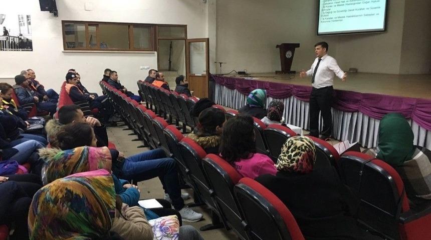 Burhaniye&rsquo;de Belediye Personeli Eğitimde