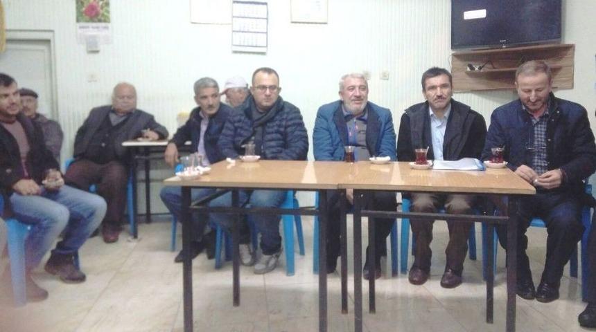 Hisarcık Ak Parti Teşkilatı K&ouml;yde Toplandı