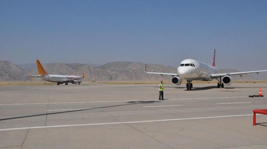 Şırnak’ta 34 Bin 73 Kişi Uçakla Yolculuk Yaptı