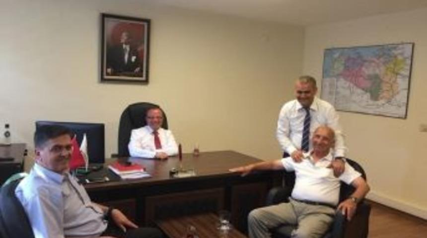 Başkan Yalçın, Karayolları Bölge Müdür Yardımcıları İle Bir Araya Geldi