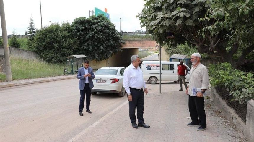 Başkan Baran, Alt Yapı &Ccedil;alışmalarını Yerinde İnceledi