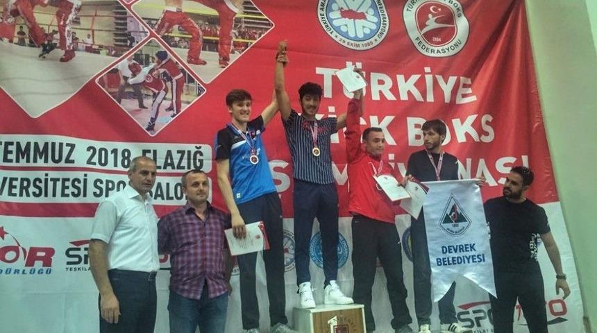 Haliliye Belediye Spor T&uuml;rkiye Kick Boks Şampiyonasına Damgasını Vurdu