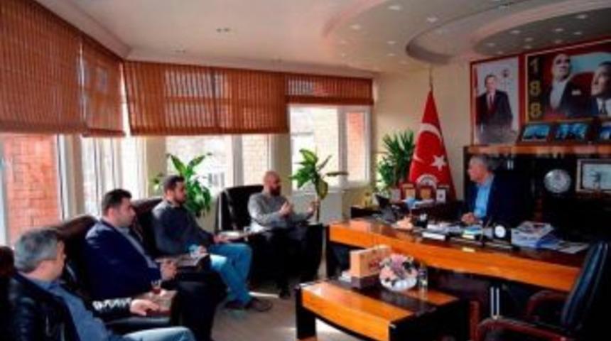 Başkan Yaman, Beldeye Yapılacak Olan Tesis Hakkında Bilgi Aldı