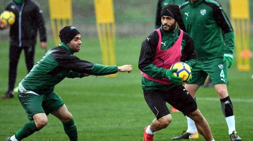 Bursaspor Taktik &Ccedil;alıştı