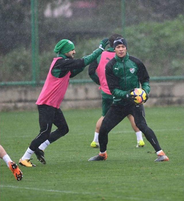 Bursaspor Taktik Çalıştı