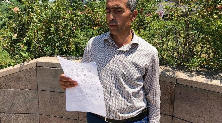 (&ouml;zel Haber) İnşaat İş&ccedil;isinden 15 Temmuz Şiiri