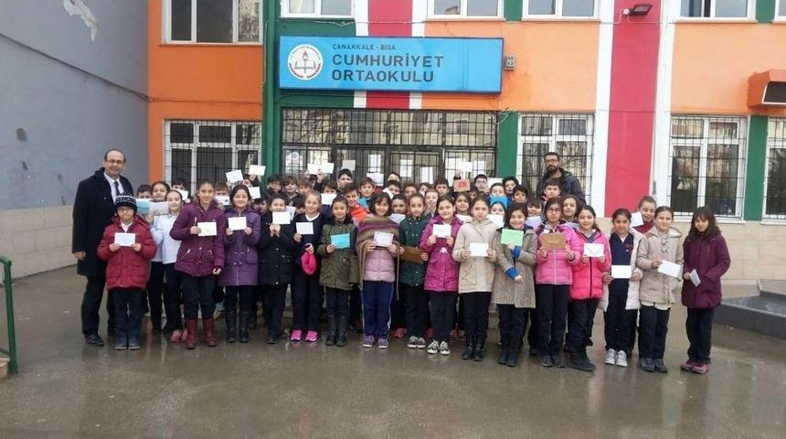 &Ouml;ğrencilerden Afrin&rsquo;e Mektup