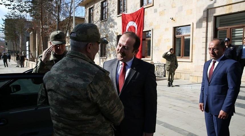 3. Ordu Komutanı Orgeneral Savaş, Vali Pehlivan&rsquo;ı Ziyaret Etti