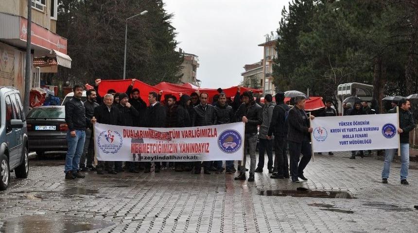 Simav&rsquo;da Mehmet&ccedil;iğe Destek Y&uuml;r&uuml;y&uuml;ş&uuml;